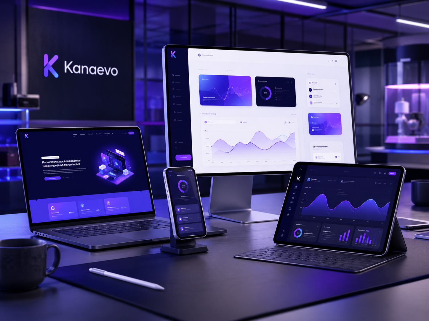 Kanaevo product lab mockup