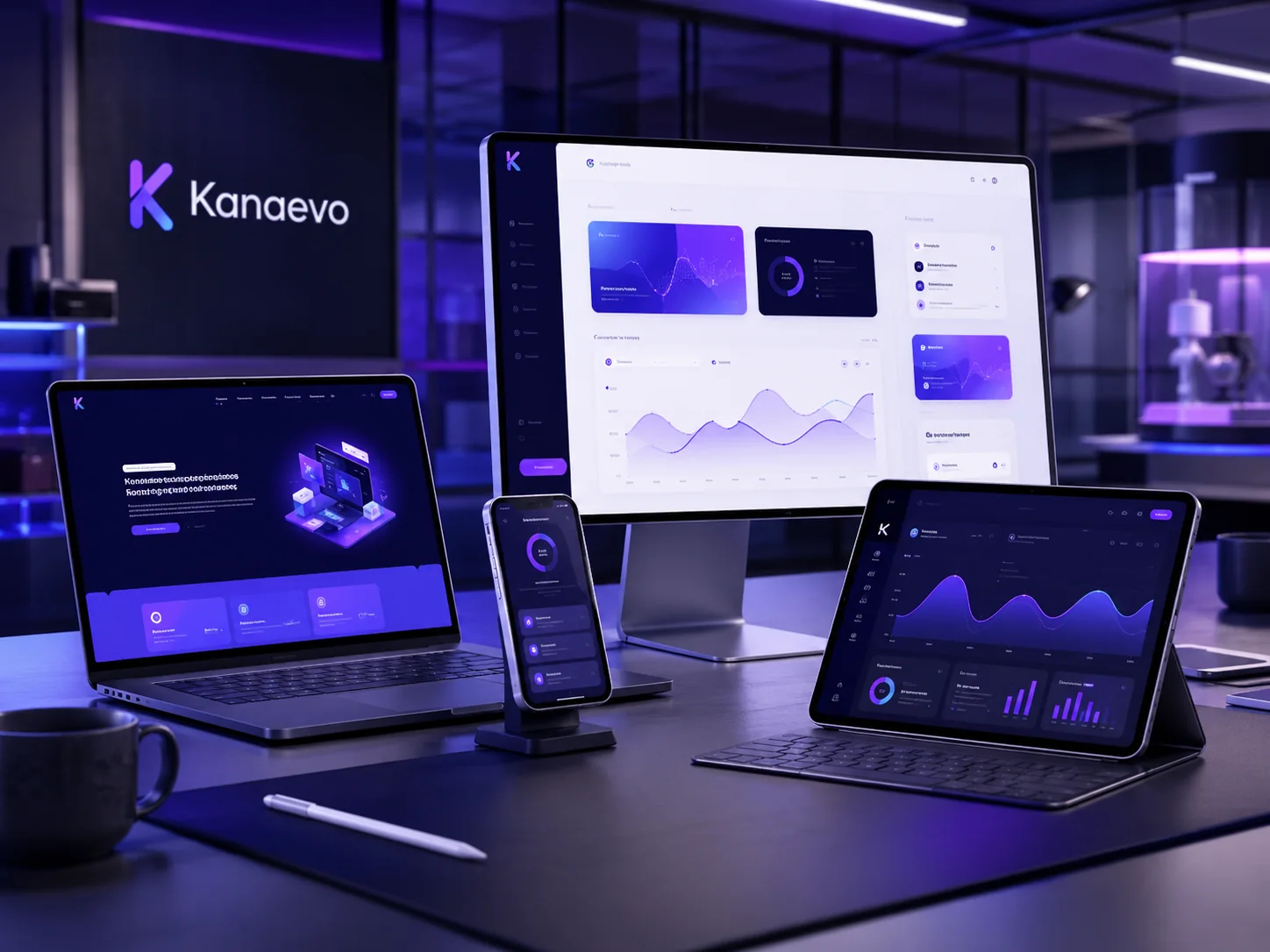 Kanaevo product lab mockup