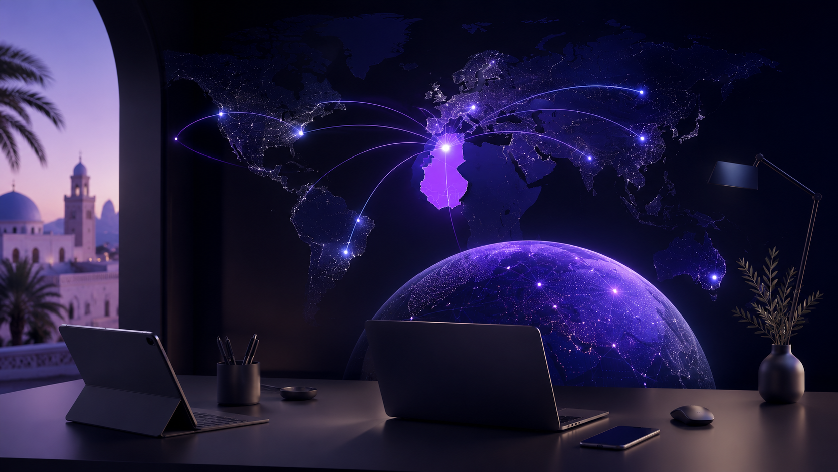 Digital studio from Tunisia to international clients